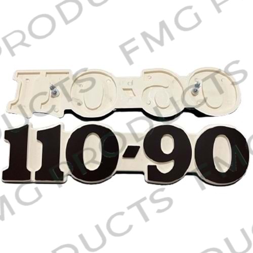 Yan Yazı Kabartma Arma