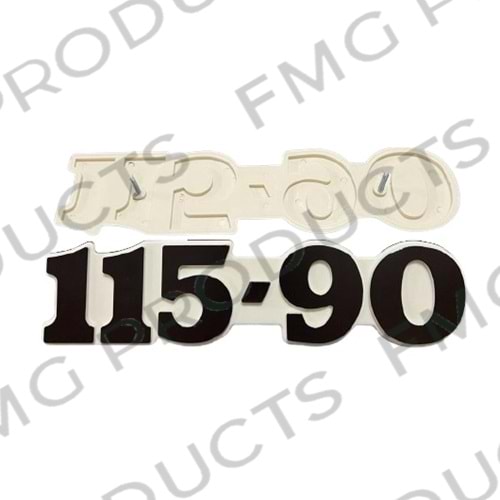 Yan Yazı Kabartma Arma